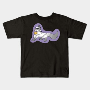 Halloween Cat (Siamese/tabby mix) Kids T-Shirt